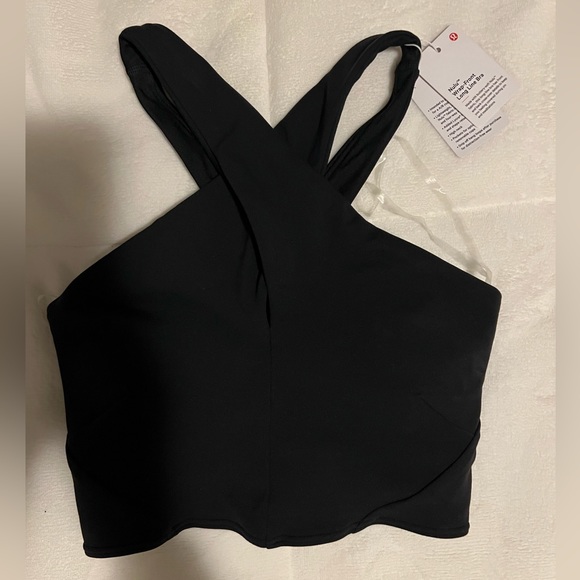 Lululemon Nulu Wrap Front Long Line Bra - Picture 3 of 6
